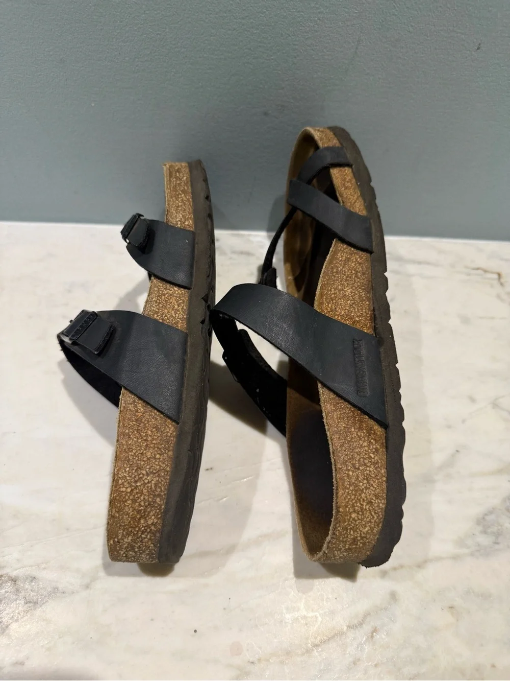 Birkenstock Mayari Black Thong Sandal, size 38 EU - Picture 3 of 7